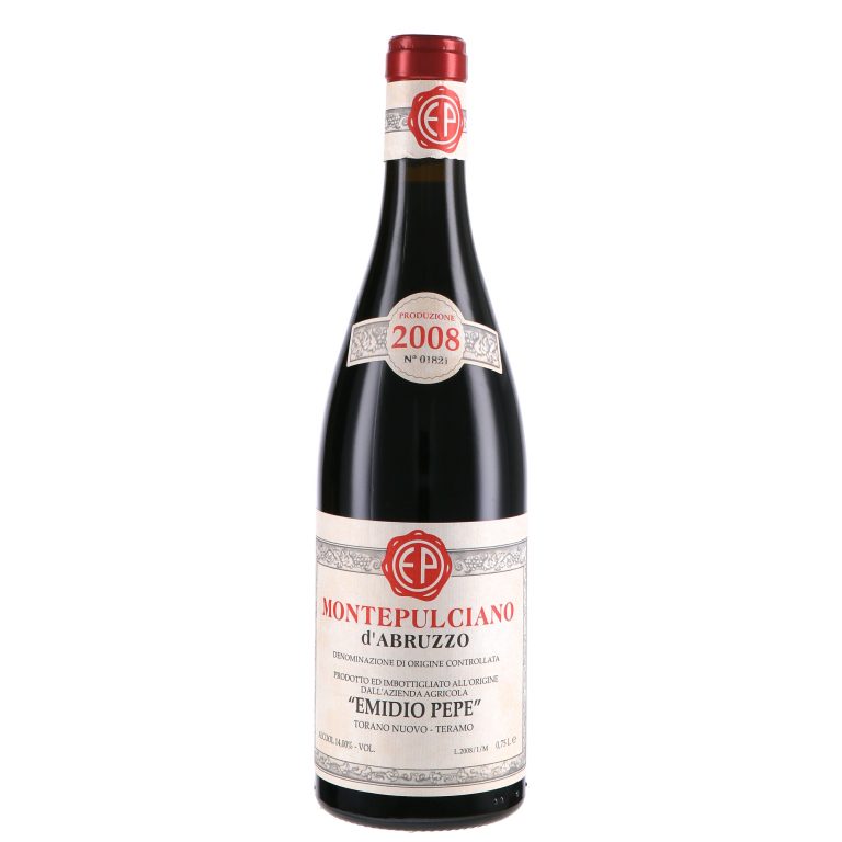 The heartwarming 2008 Montepulciano d’Abruzzo by Emidio Pepe