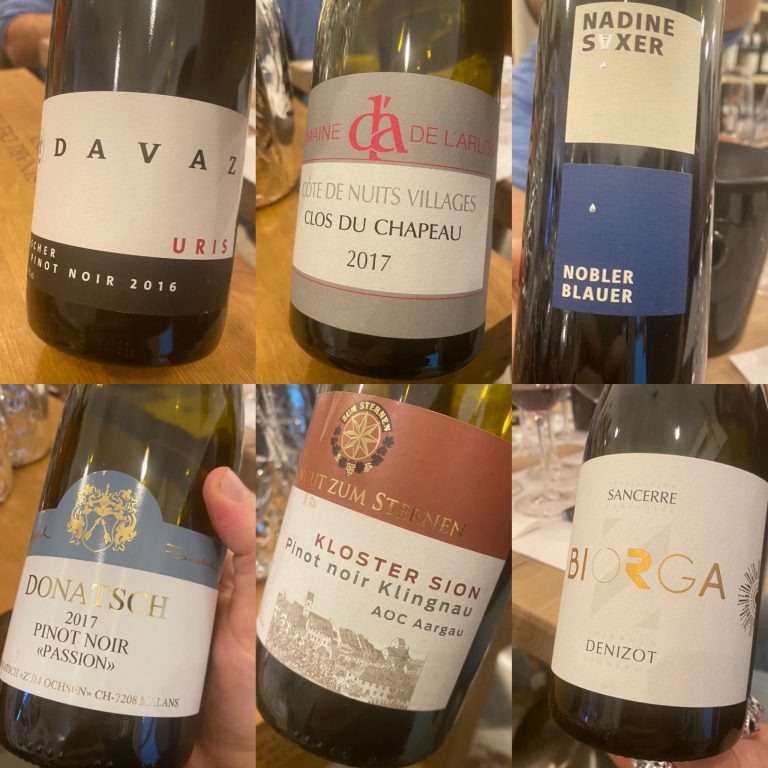 La Svizzera come la Borgogna: degustazione alla cieca di quattro Pinot Noir