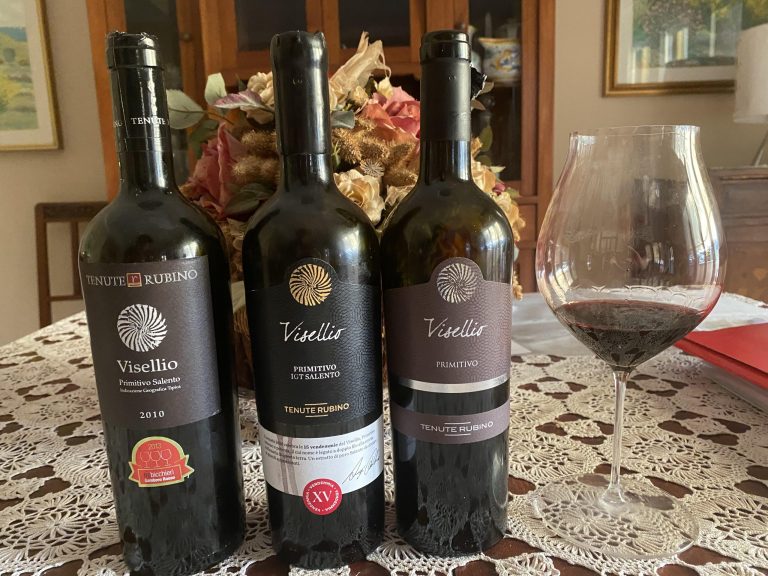 Il Primitivo aldilà delle mode: verticale del Visellio di Tenute Rubino