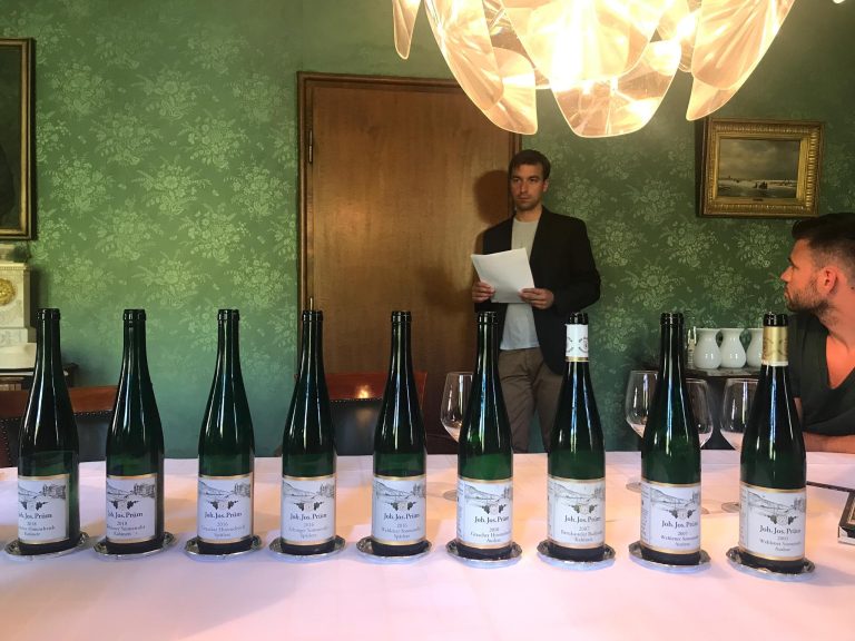 Joh. Jos. Prüm: visita da un mito assoluto del Riesling e della Mosella