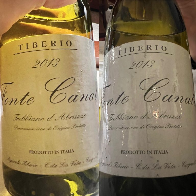 Fonte Canale 2013 di Tiberio: Il grande Trebbiano d’ Abruzzo che sfida Valentini e Pepe