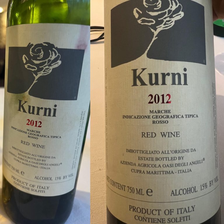 Kurni 2012: il controverso fine wine marchigiano e l’importanza del “baby fat”