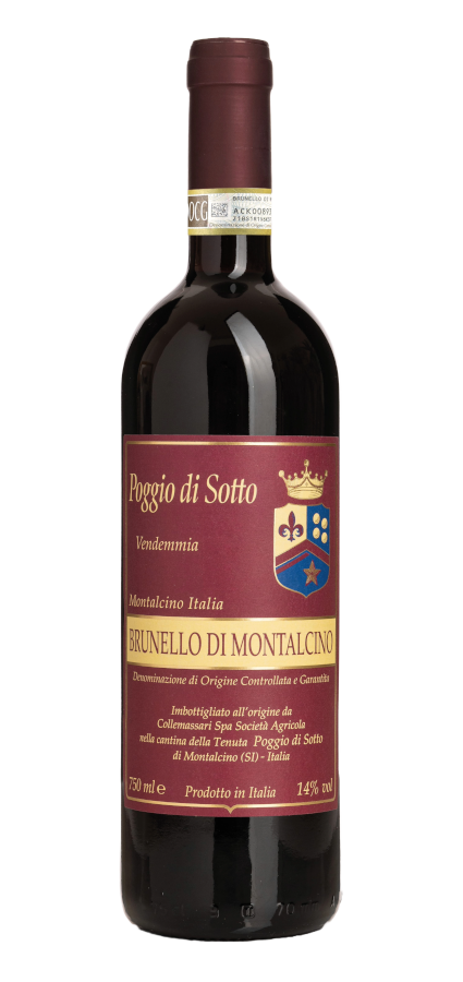 Brunello di Montalcino docg 2019 Poggio di Sotto