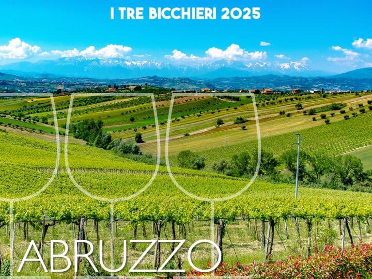Tre Bicchieri Gambero Rosso 2025: i vini premiati dell’Abruzzo
