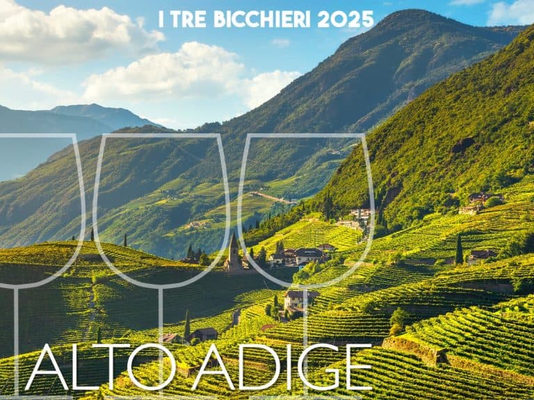 Tre Bicchieri Gambero Rosso 2025: i vini premiati dell’ Alto Adige