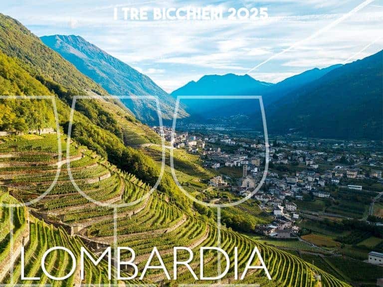 Tre Bicchieri Gambero Rosso 2025: i vini premiati della Lombardia