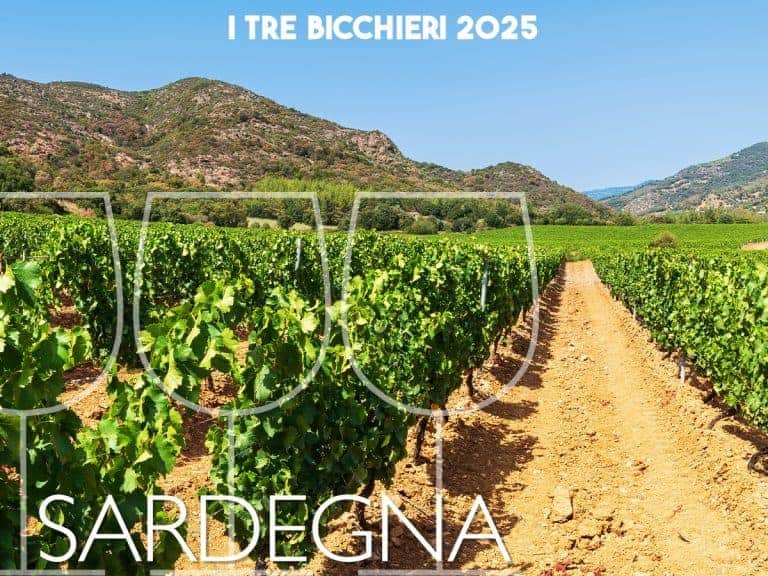 Tre Bicchieri Gambero Rosso 2025: i vini premiati della Sardegna