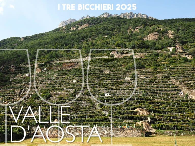 Tre Bicchieri Gambero Rosso 2025: i vini premiati della Valle d’Aosta