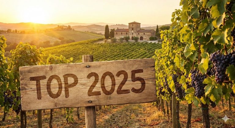 I migliori tre vini assaggiati nel 2025