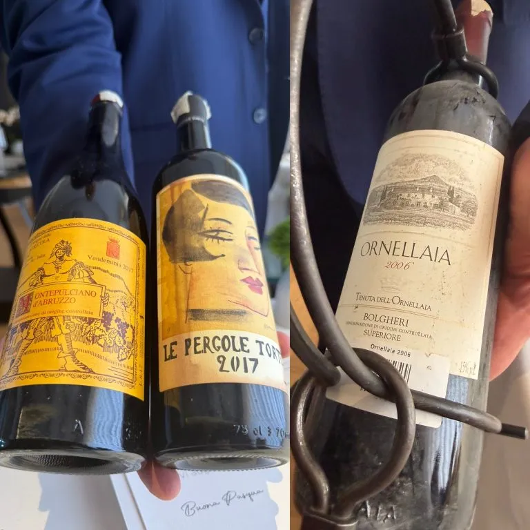 Ornellaia, Valentini e Pergole Torte: leggende del vino italiano a confronto